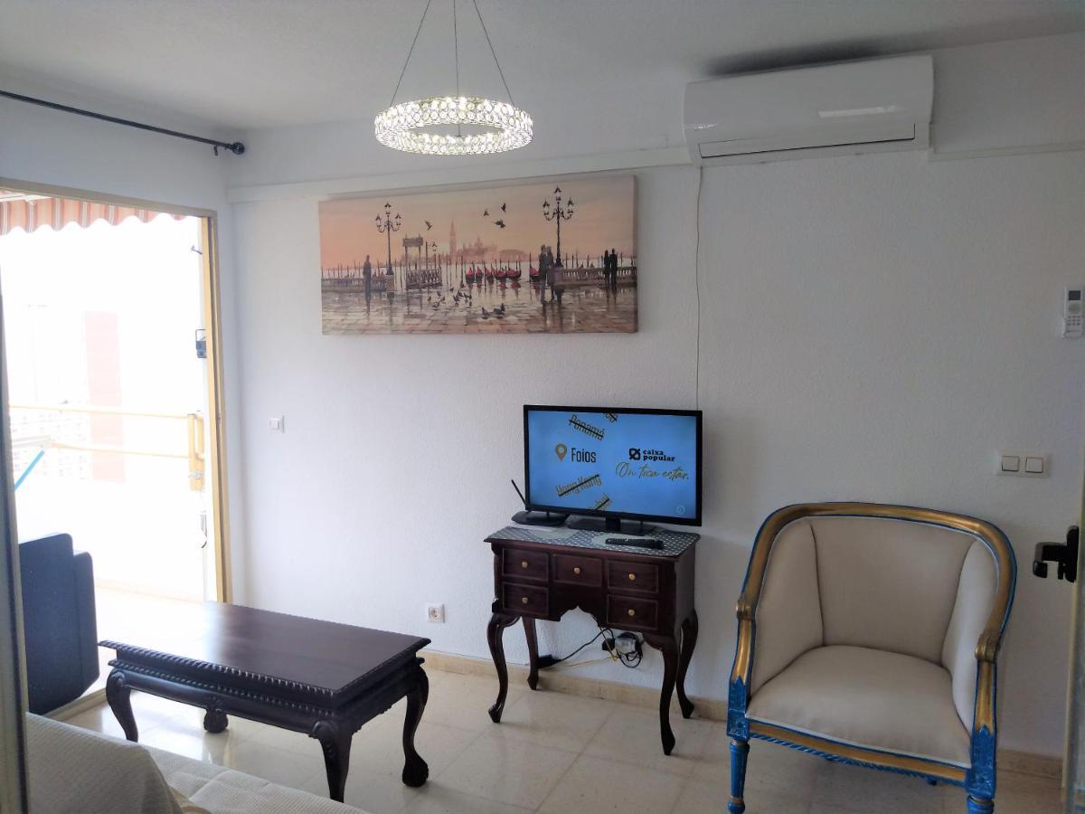 Agustina Apartment In Rincon De Loix -Free Parking, Wi-Fi, Pool, New Air Conditioning, Sea View 貝尼多姆 外观 照片