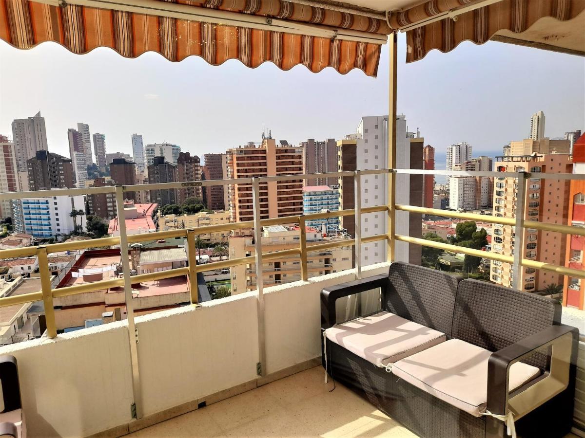 Agustina Apartment In Rincon De Loix -Free Parking, Wi-Fi, Pool, New Air Conditioning, Sea View 貝尼多姆 外观 照片