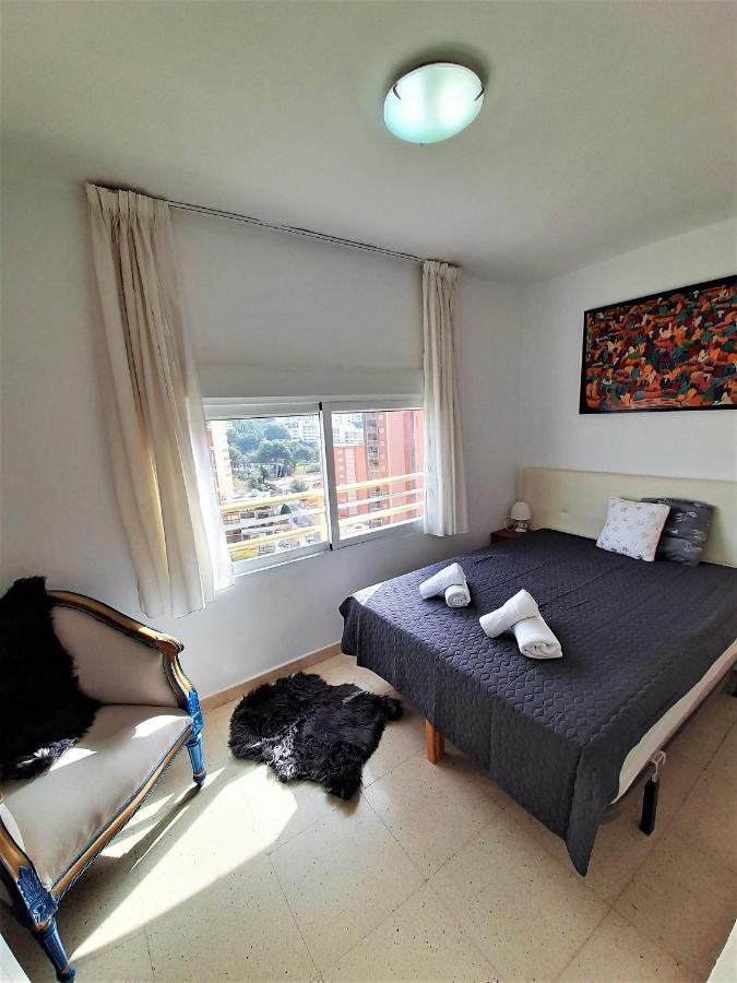 Agustina Apartment In Rincon De Loix -Free Parking, Wi-Fi, Pool, New Air Conditioning, Sea View 貝尼多姆 外观 照片
