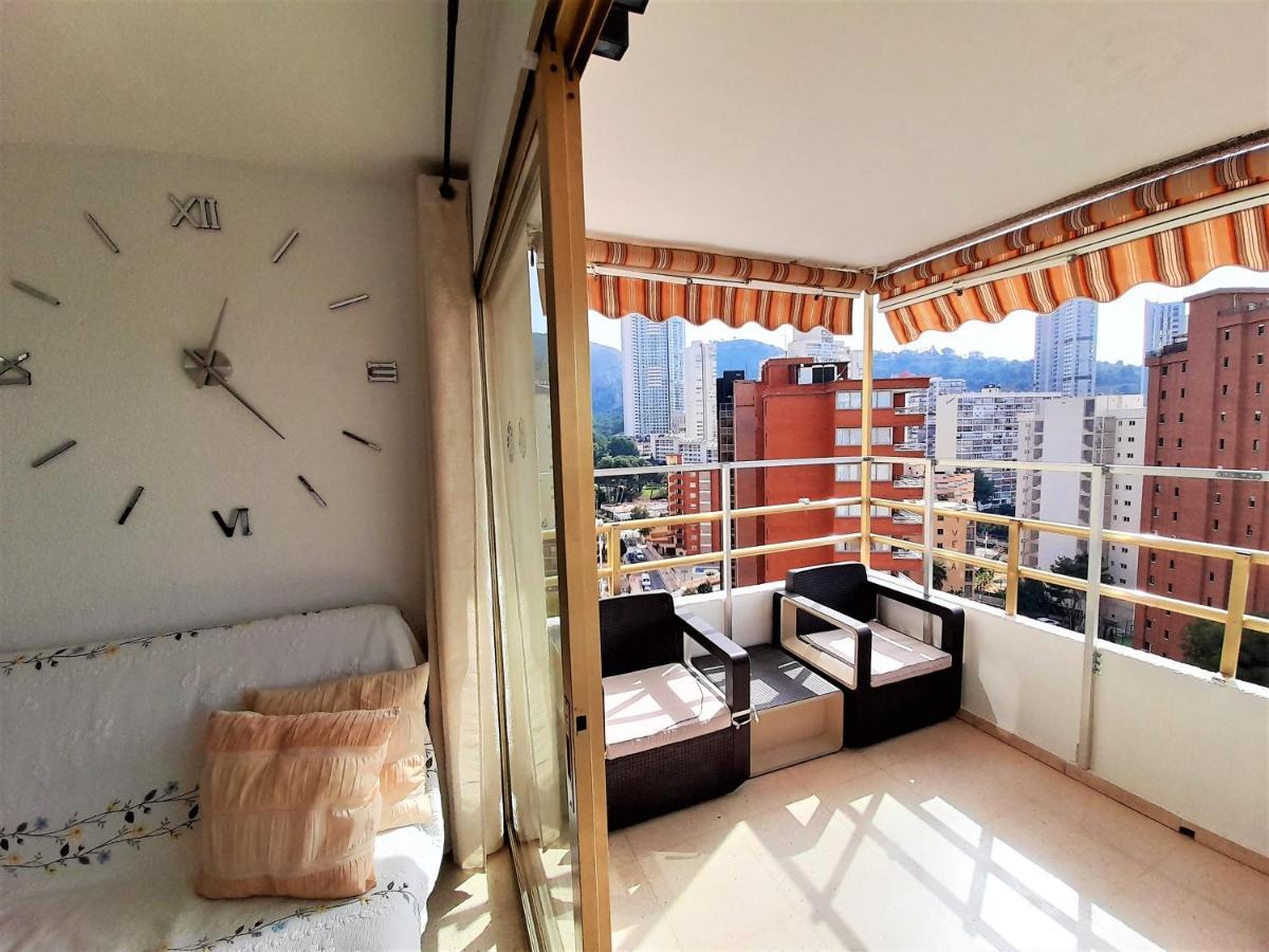 Agustina Apartment In Rincon De Loix -Free Parking, Wi-Fi, Pool, New Air Conditioning, Sea View 貝尼多姆 外观 照片