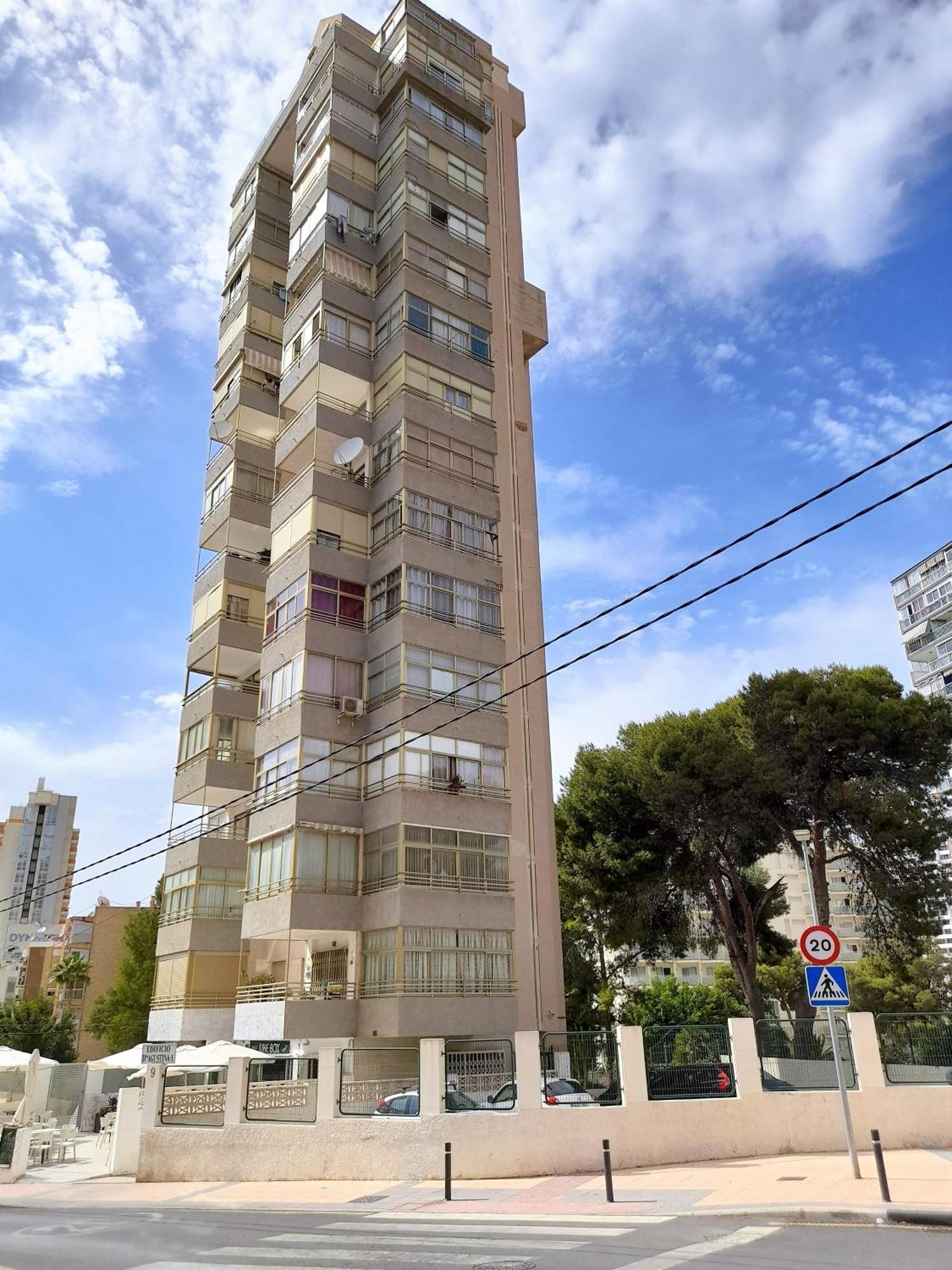 Agustina Apartment In Rincon De Loix -Free Parking, Wi-Fi, Pool, New Air Conditioning, Sea View 貝尼多姆 外观 照片